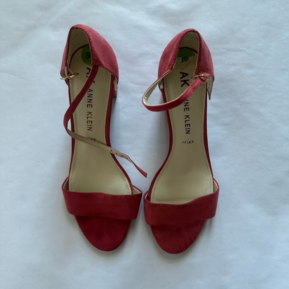 Anne Klein Women's Red Heeled Sandals